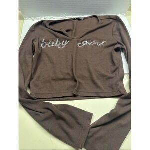 Shein Women's Long Sleeve Baby Girl Shirt